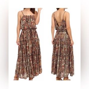 Free people floral valerie festival maxi dress